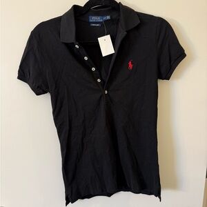 NWT Polo Ralph Lauren Black Polo Shirt